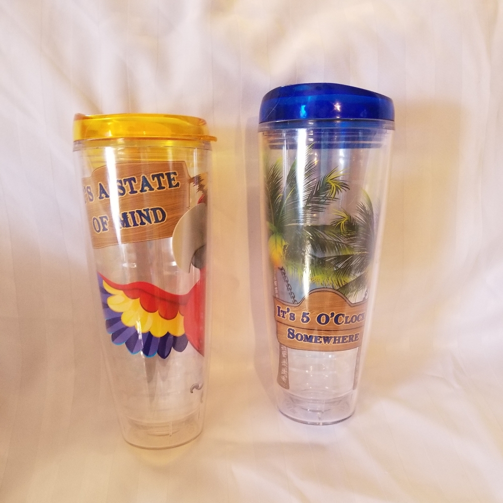2 Margaritaville tumblers